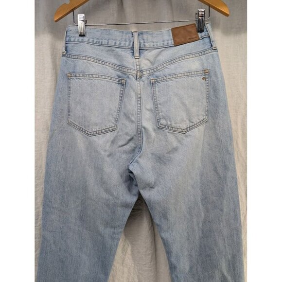 Madewell Womens The Perfect Summer Jean Size 29 Light Wash Distressed J4 - Picture 6 of 10